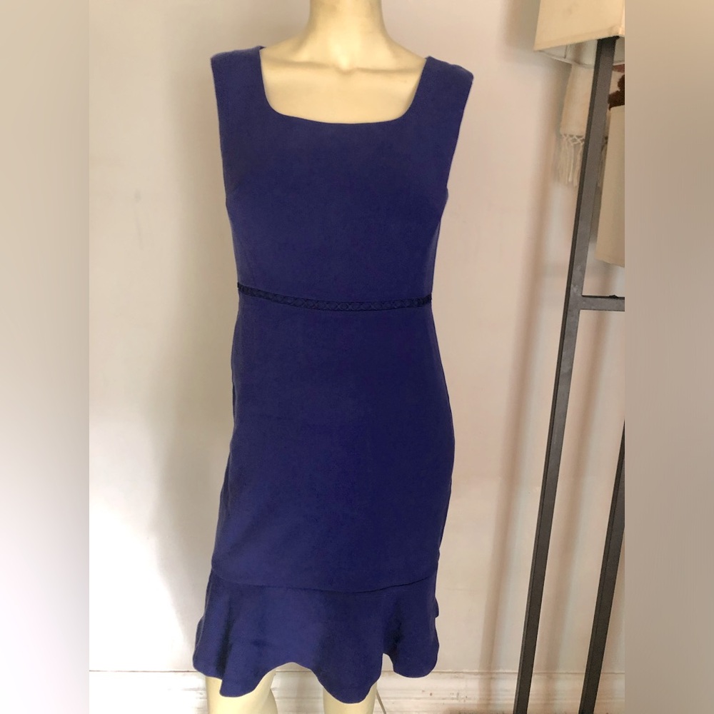 Ann Taylor Royal Blue Petite Dress Size 2P
